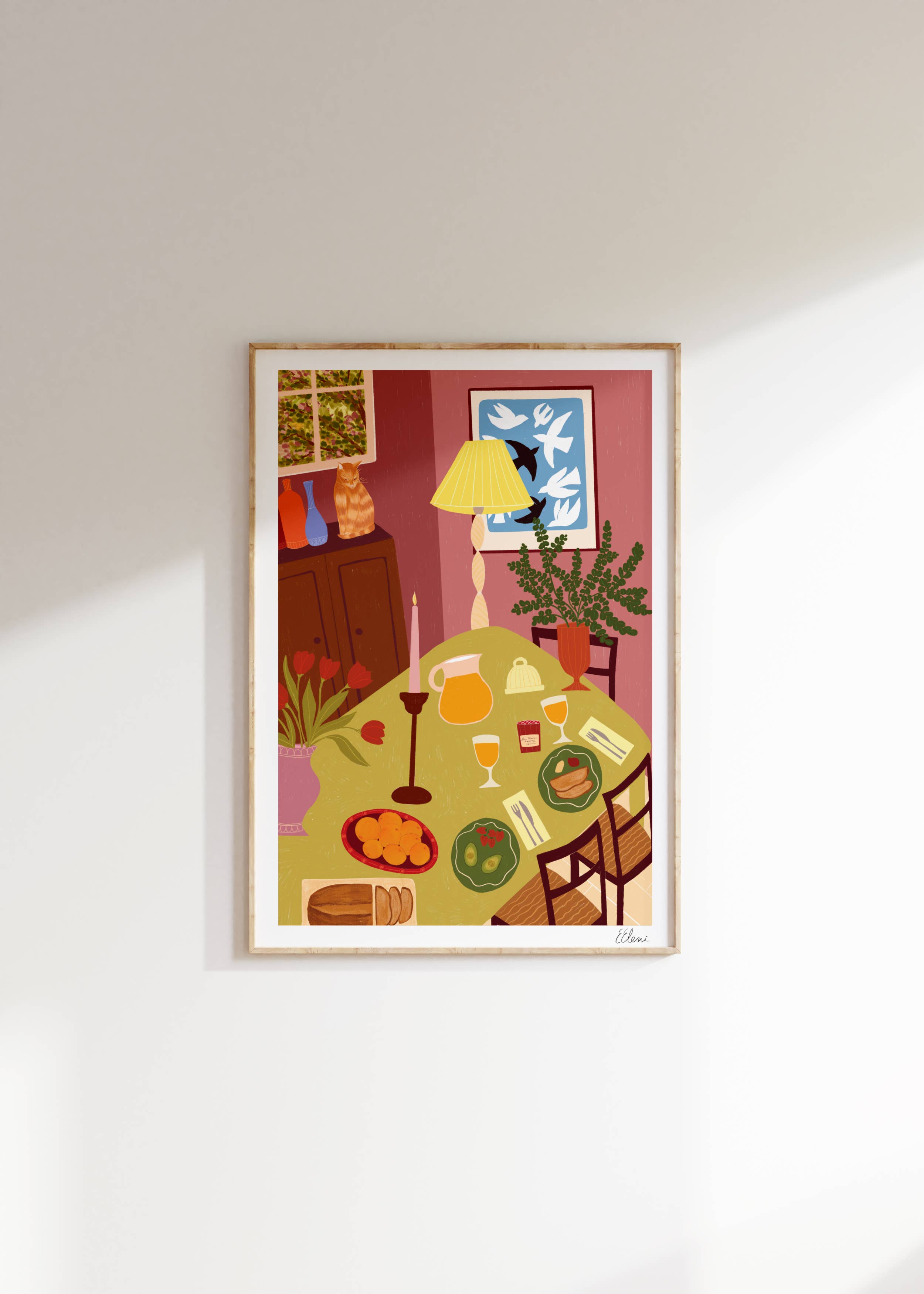 Slow Mornings Art Print | Foodie Wall Art