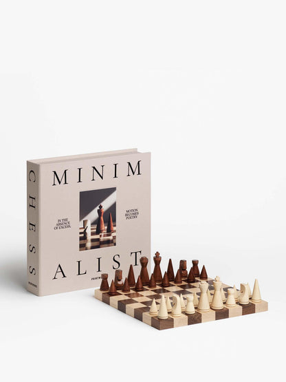 The Minimalist - Wooden Chess Set