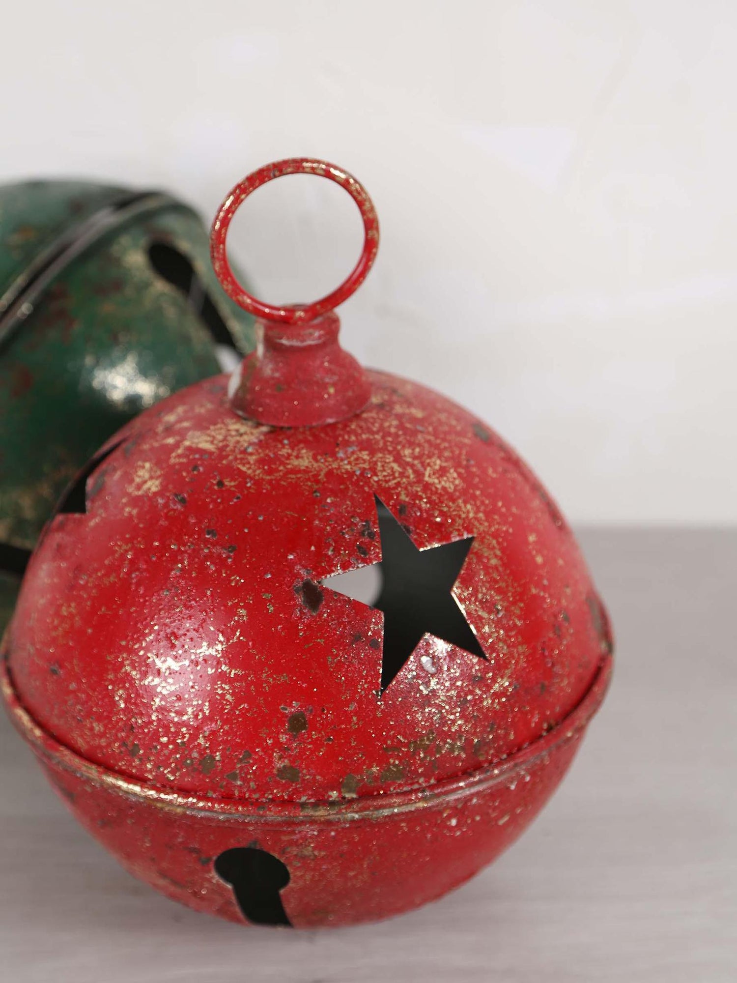 Red Rustic Hanging Bauble