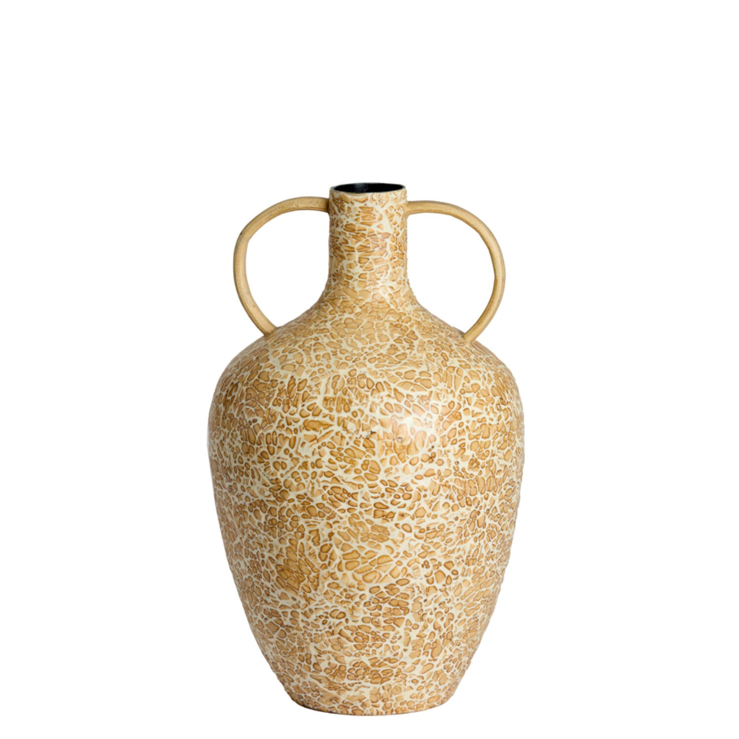 Cabra Speckled Vase - Tonal Sand - 25x42cm