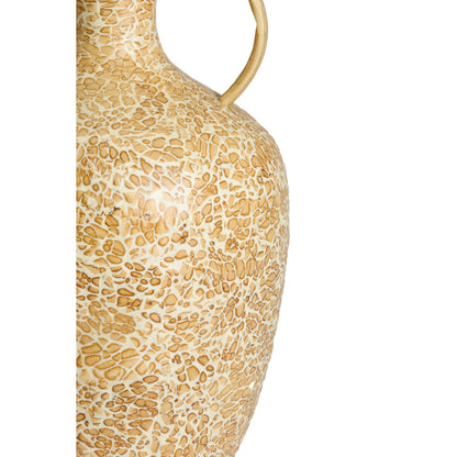 Cabra Speckled Vase - Tonal Sand - 25x42cm