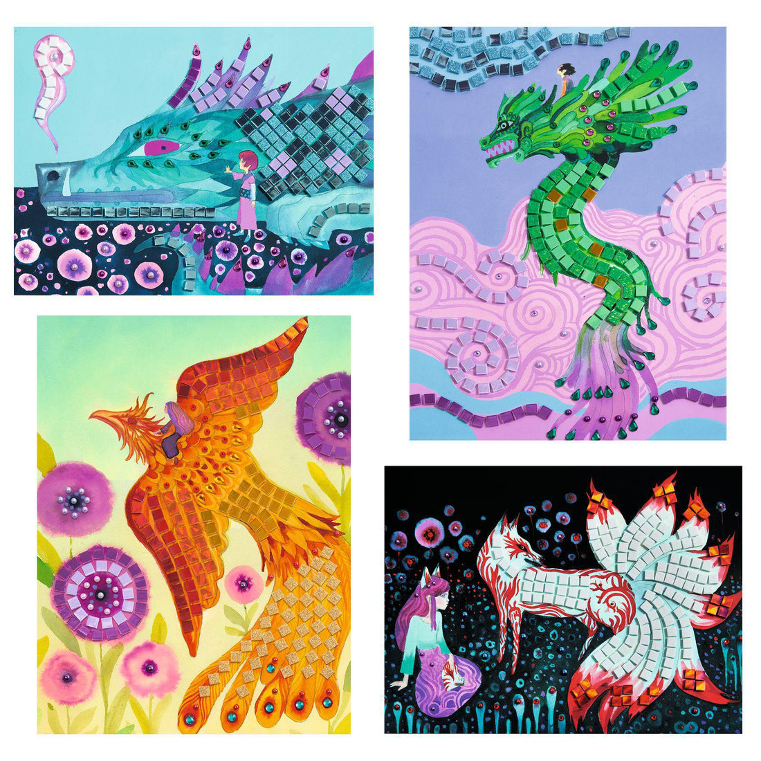 Mosaics - Mythical Creatures