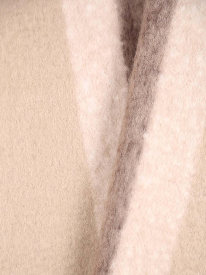 Isabel Recycled Plain Fringed Throw - Nuage