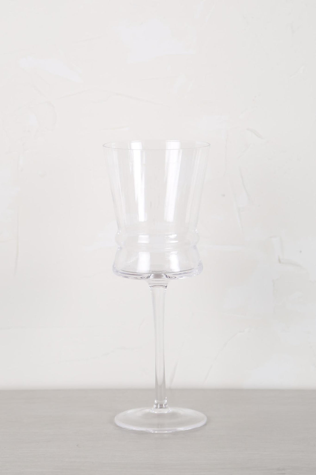 Fluted Wine Glass - Clear