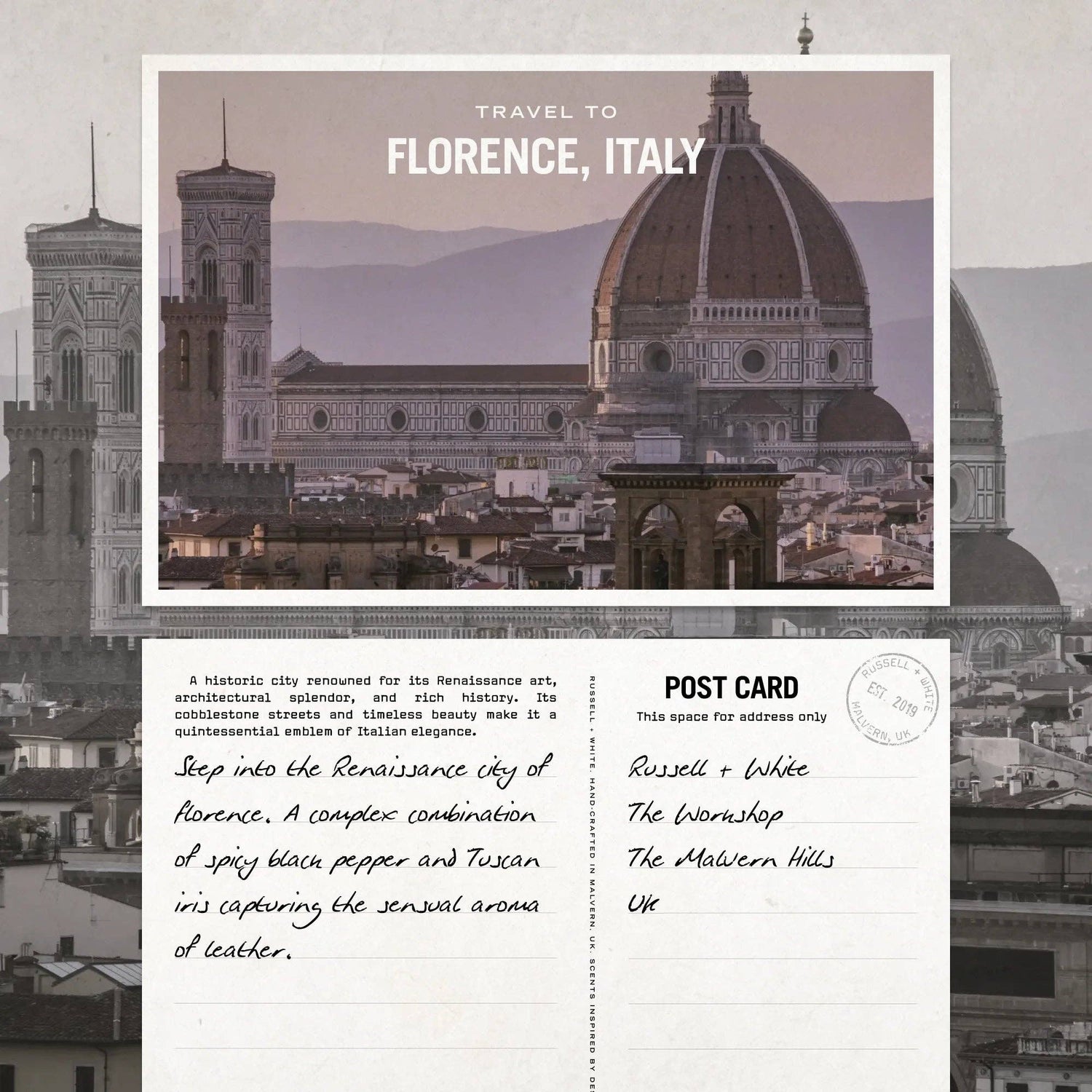 Firenze Leather Reed Diffuser