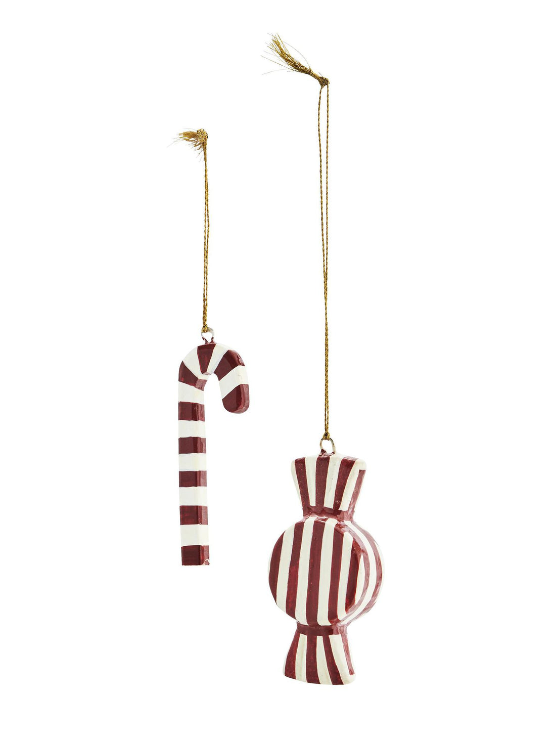 Handmade Paper Mache Christmas Ornaments