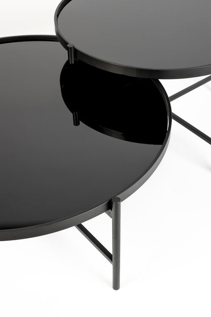 Li Glass &amp; Metal Coffee Table