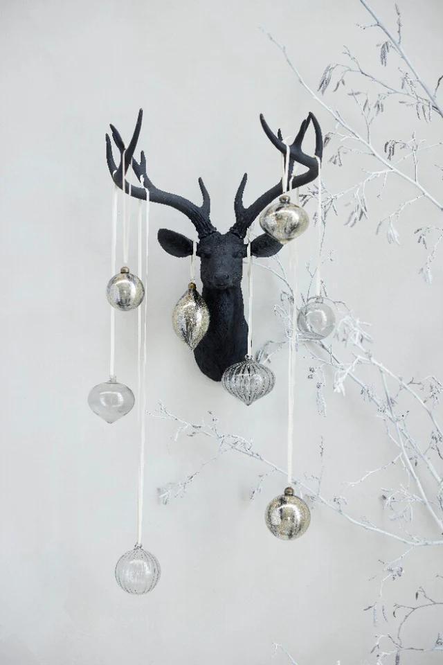 Nosille bauble - Silver &amp; Gold
