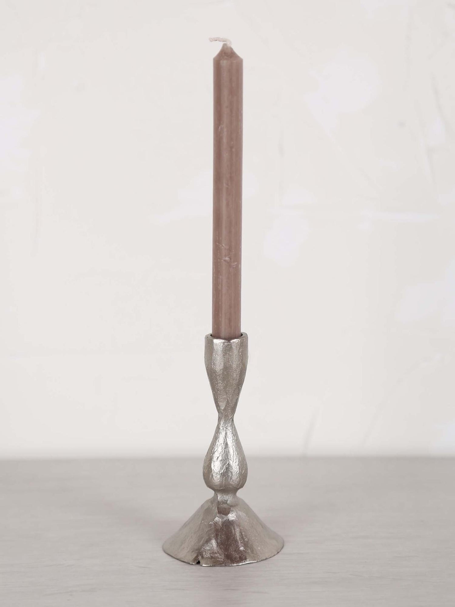 Ingrid candlestick - Antique Silver