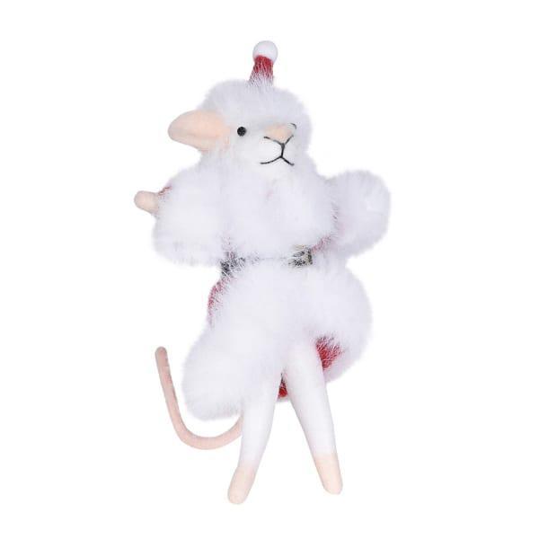 Mrs Claus Felt Mouse