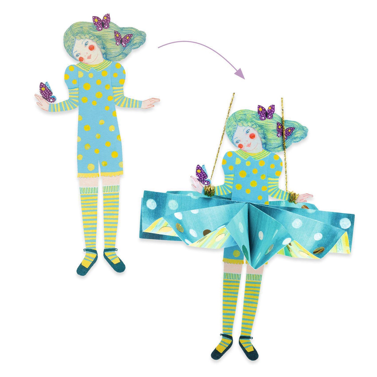 Paper Dresses - Simple Origami
