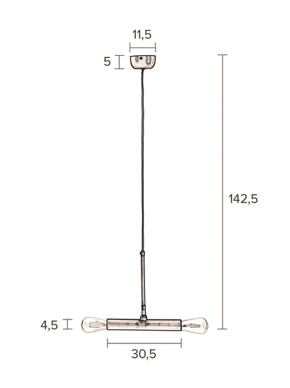 Doppio Pendant Light