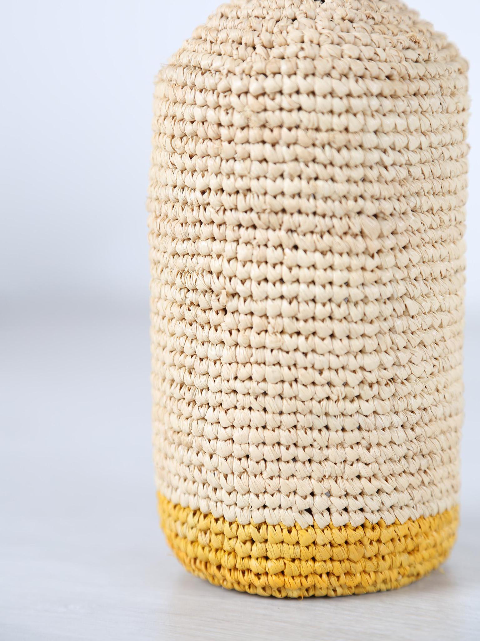 Medium Woven Bud/Bottle Vase - 2 colours available