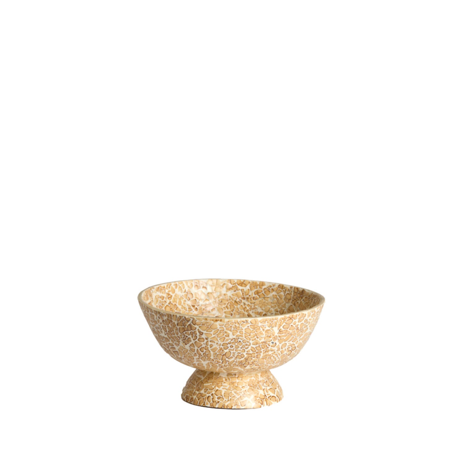 Gracio Bamboo Decorative Bowl - Speckled Pattern - 2 Sizes Available