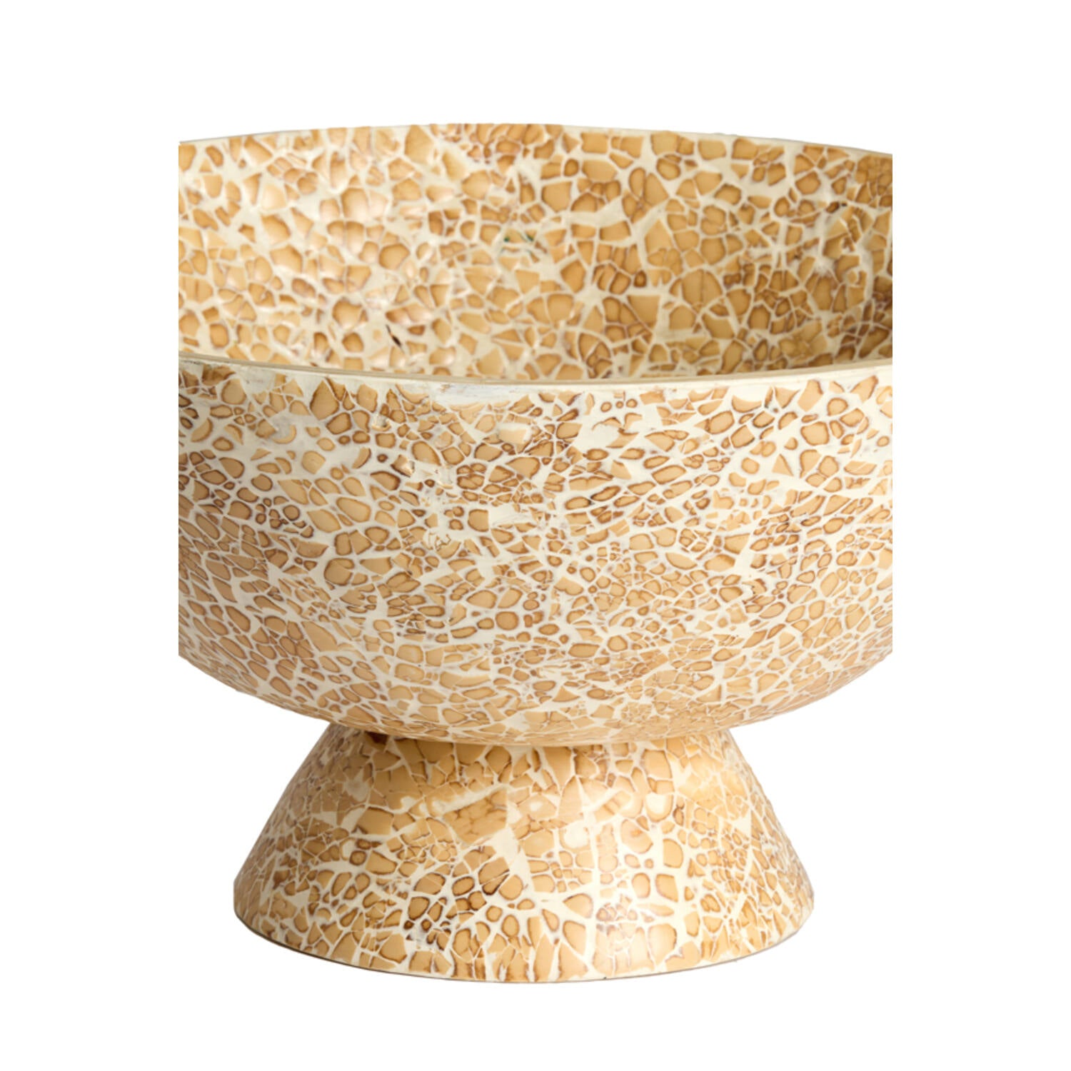Gracio Bamboo Decorative Bowl - Speckled Pattern - 2 Sizes Available
