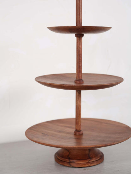Merle Wooden cake Stand