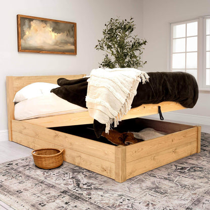 Model 05 - Handmade Wooden Ottoman Bed - Colour And Size Options available