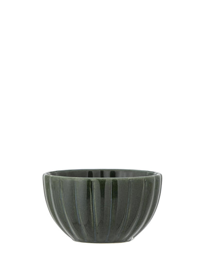 Lila Nibble Bowl - Green Stoneware