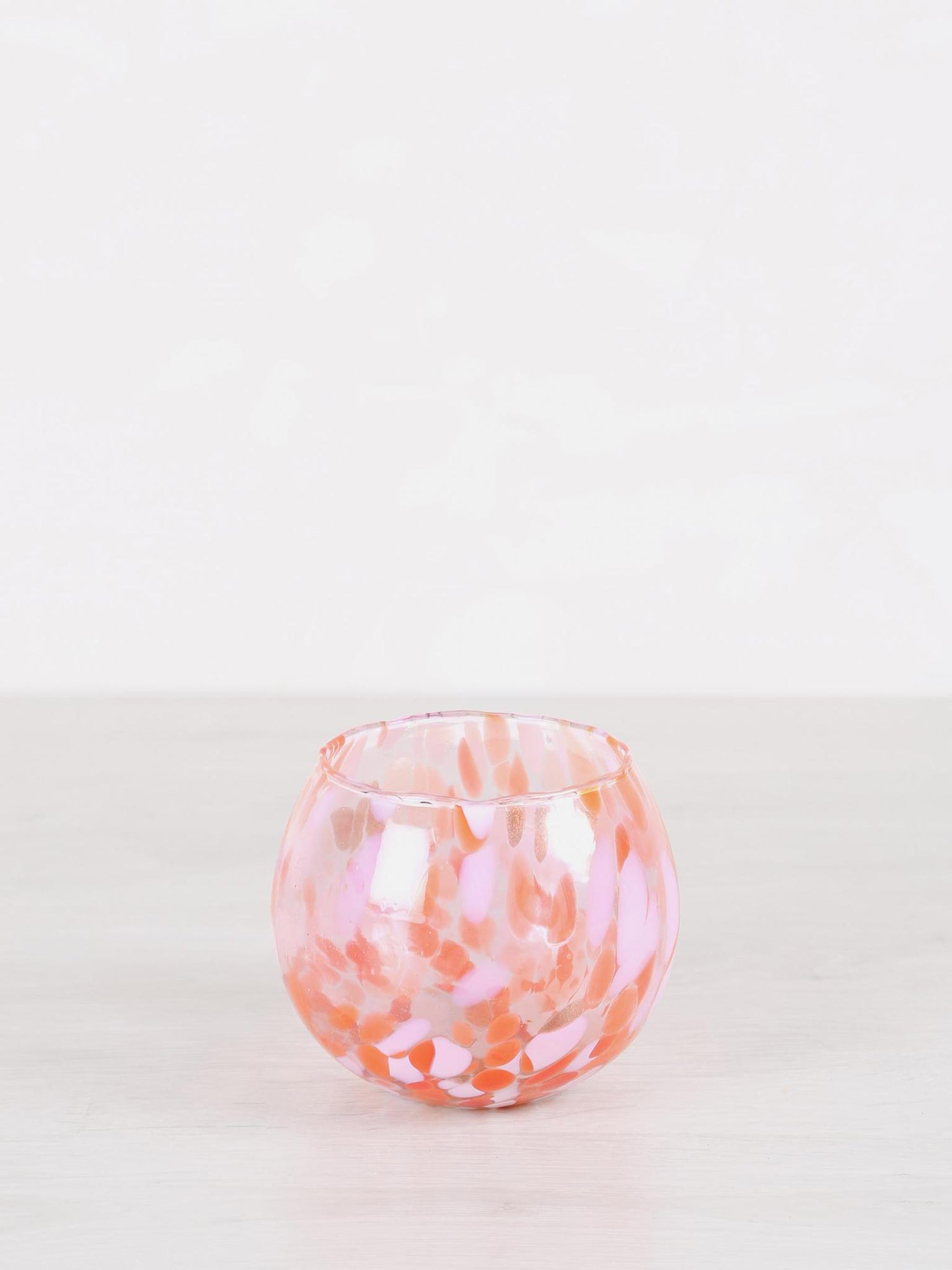 Halleye Round Stormlight Glass Pot - 3 Colours Available