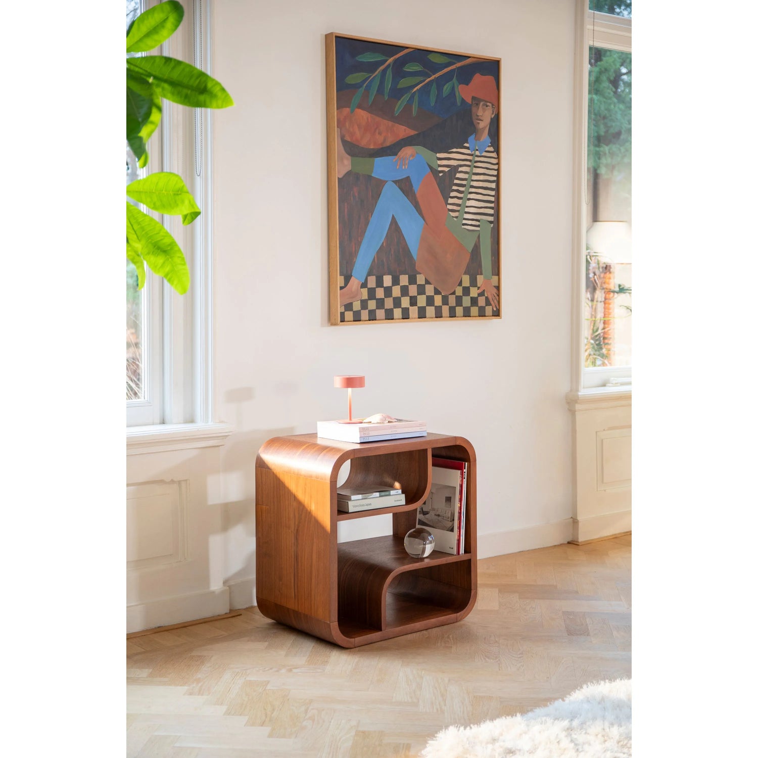 Seven Small Cabinet - Walnut