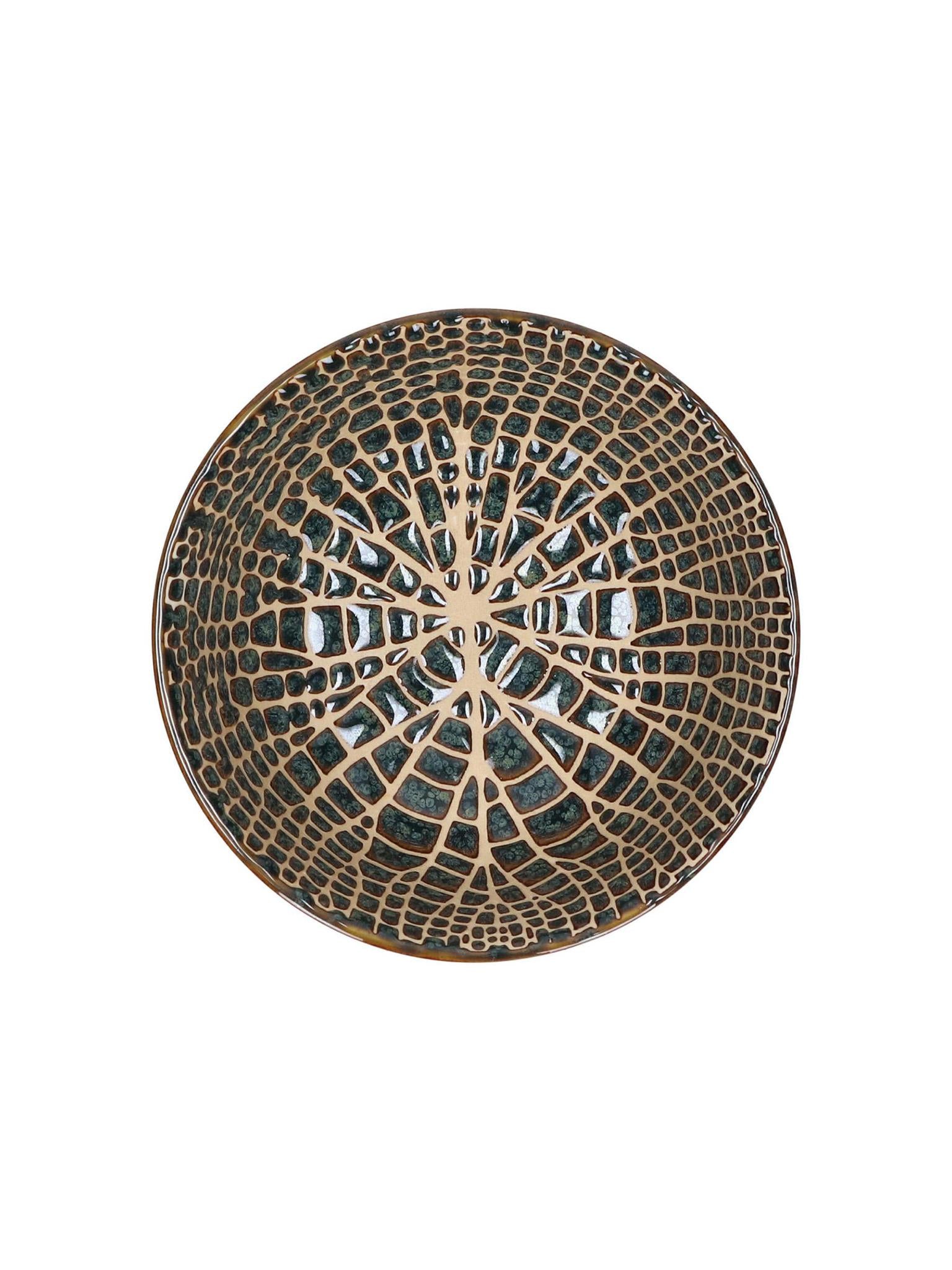 LOTUS - cereal bowl - porcelain - bronze