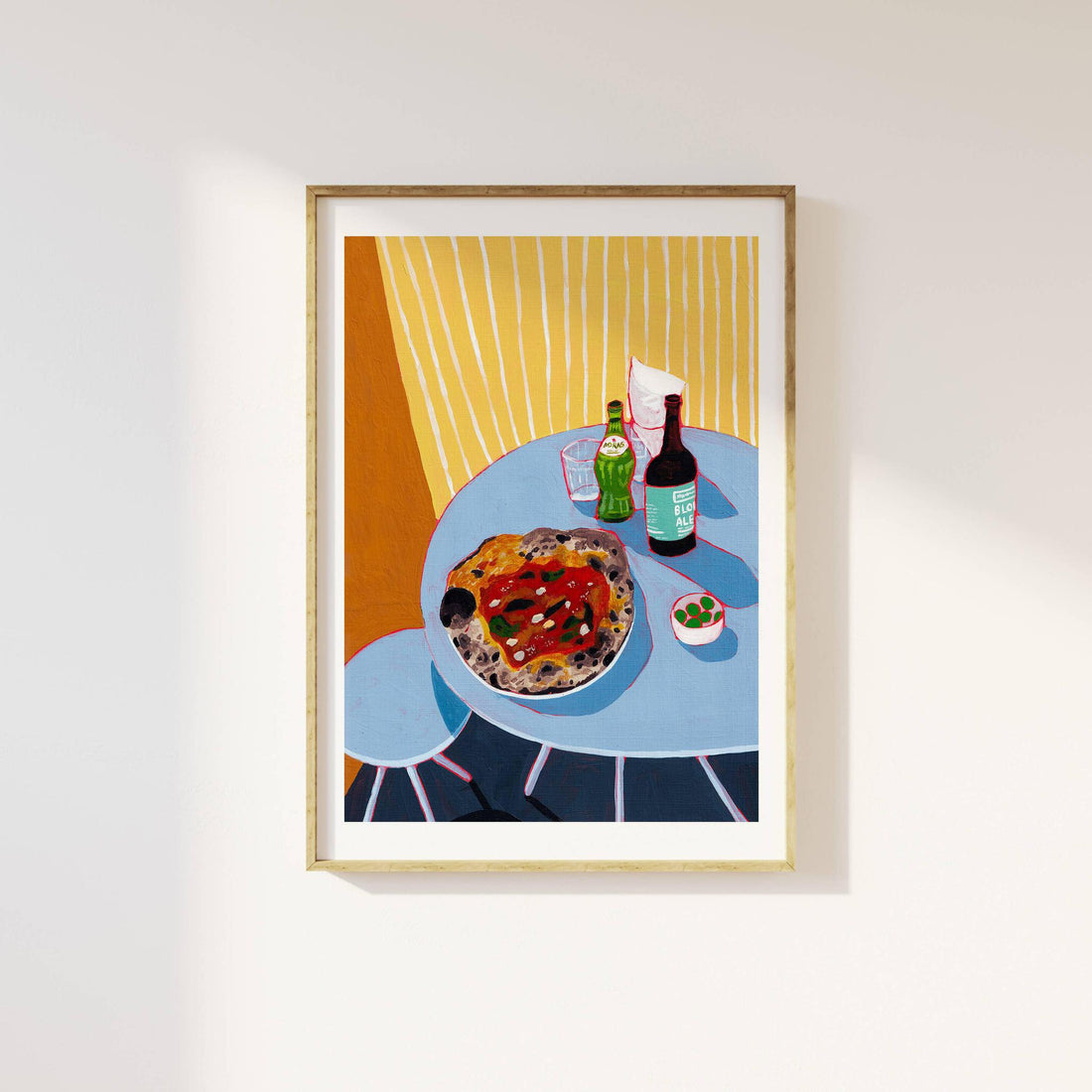 Stone Baked Pizza &amp; Craft Beer Print