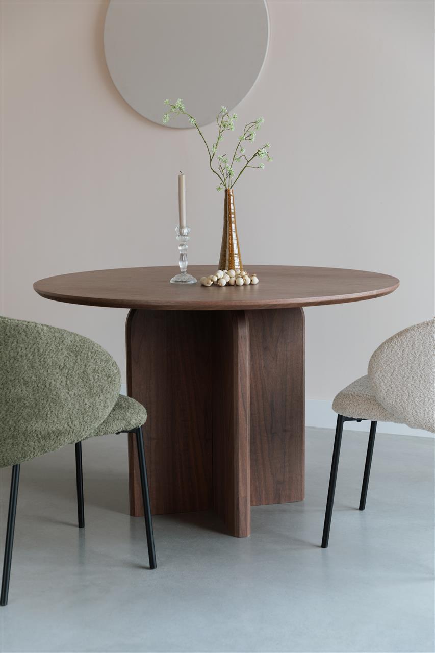 Laurent Round Dining Table - 2 Colours Available
