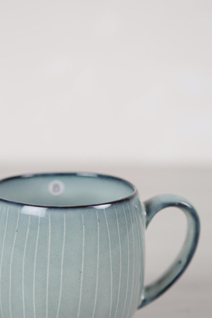 Nordic Sea Stoneware Large Round Mug
