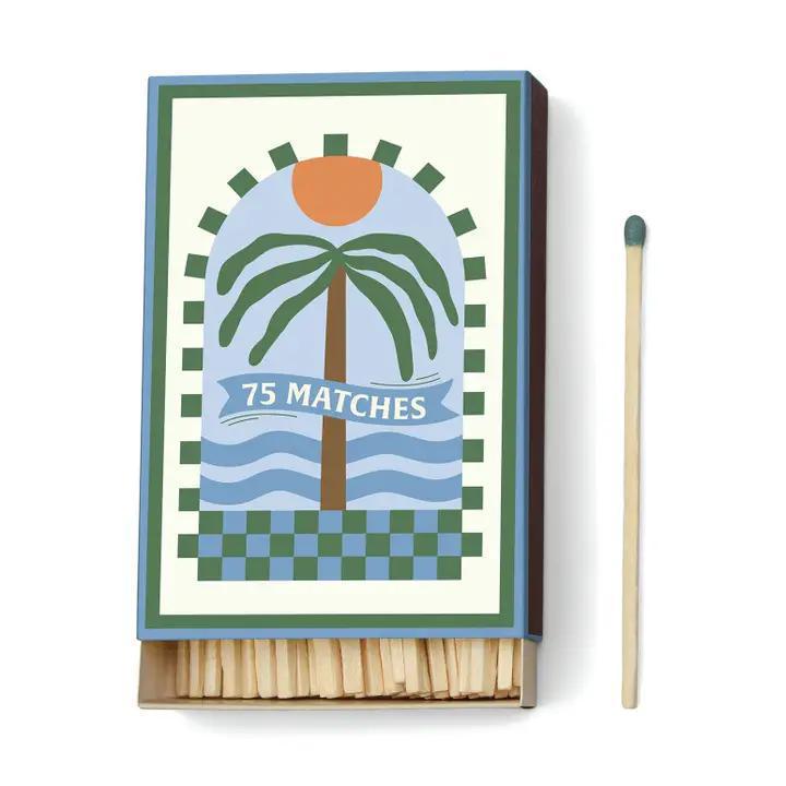 Adopo Boxed Matches "Palm Tree" - 75 matches