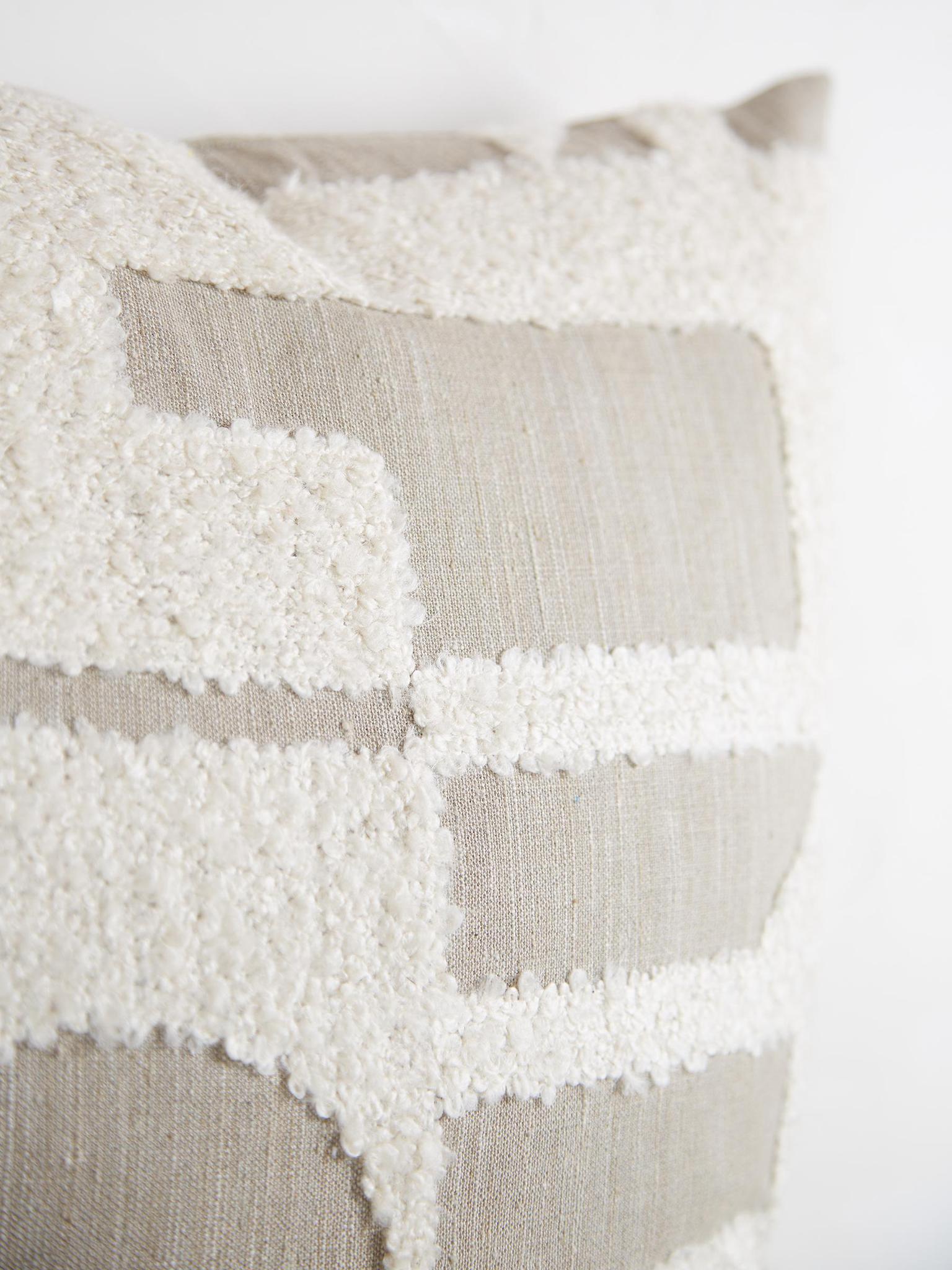 Lila Cushion - Cream - 3 Sizes Available