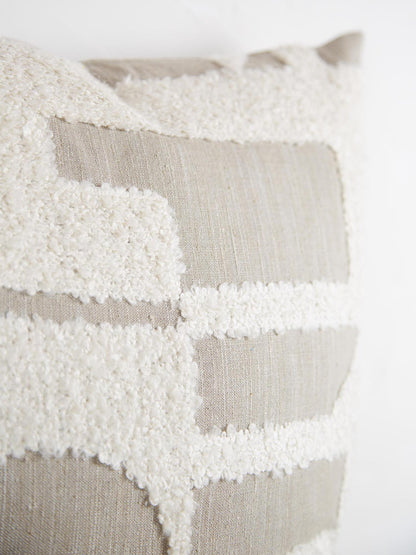 Lila Cushion - Cream - 3 Sizes Available