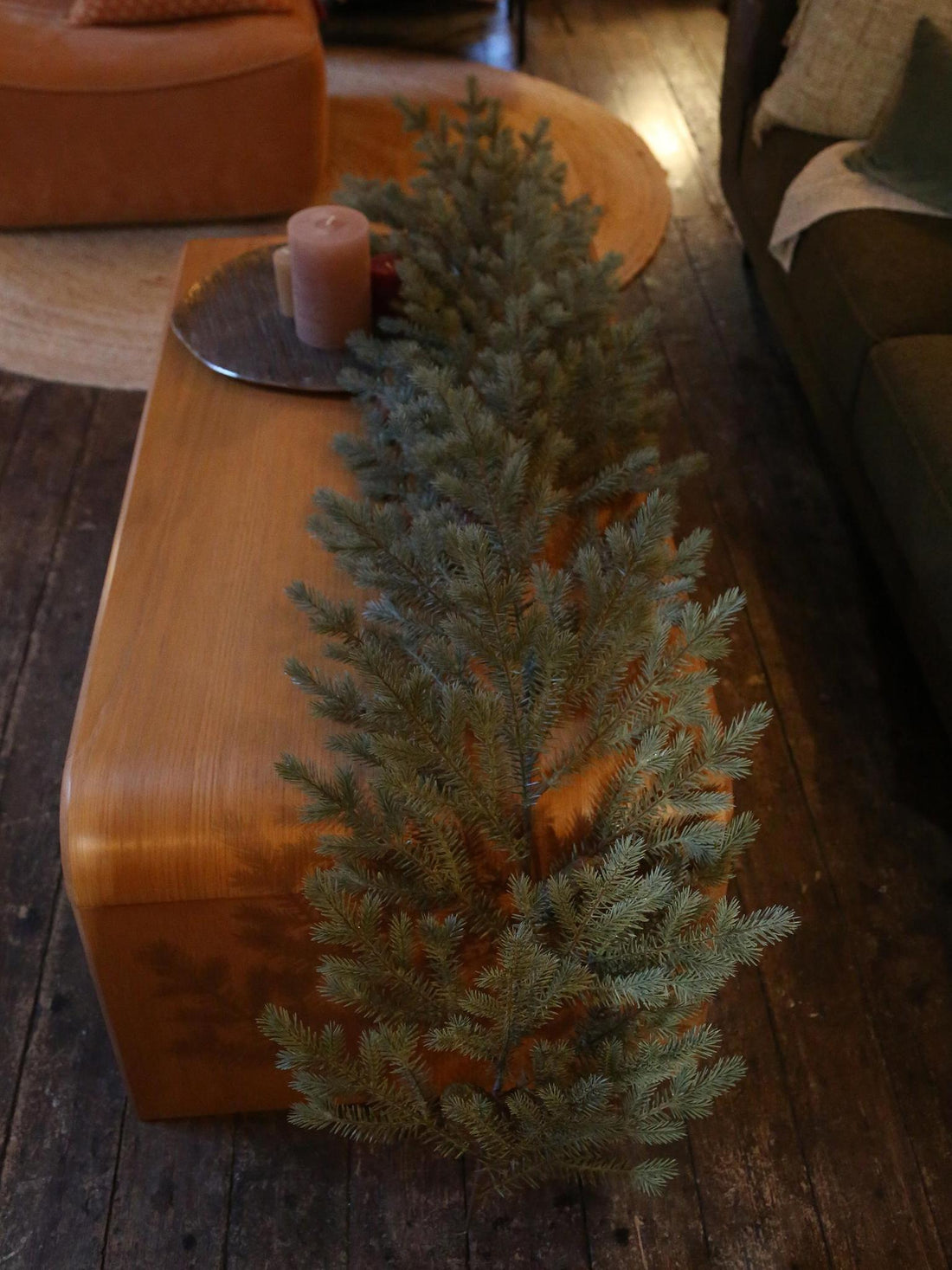 Noble Pine Garland - Green