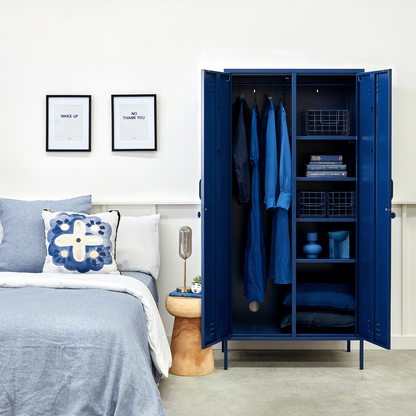 The Twinny Mustard Made Locker in Navy