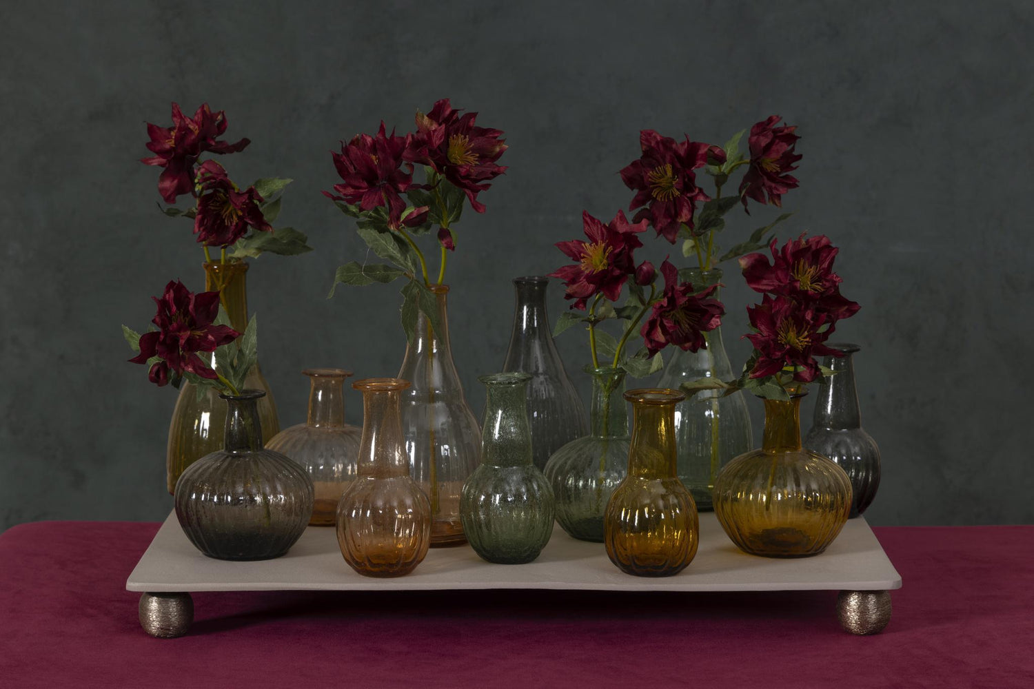 Fann Recycled Green Glass Vase