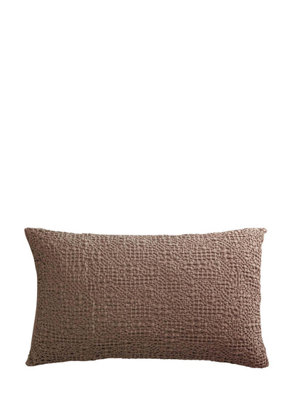 Tana Honeycomb Cushion - Café