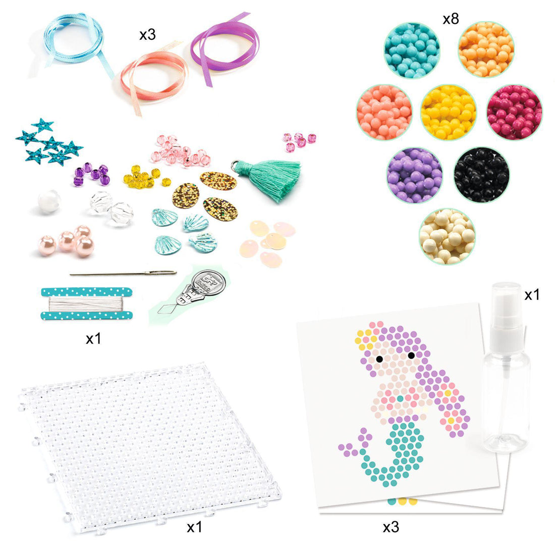 Artistic beads - sea charms