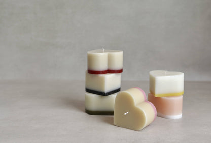 Small Heart Candle