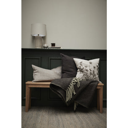Efina Linen Cushion - Dark Brown - 2 Sizes Available