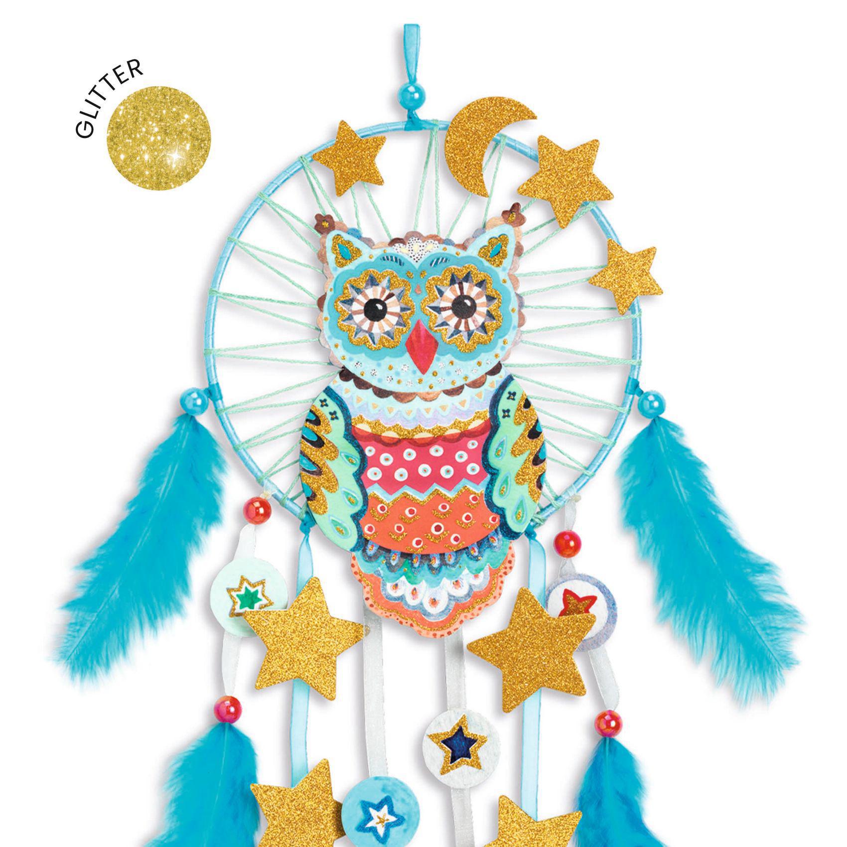 Golden Owl - DIY Dreamcatcher