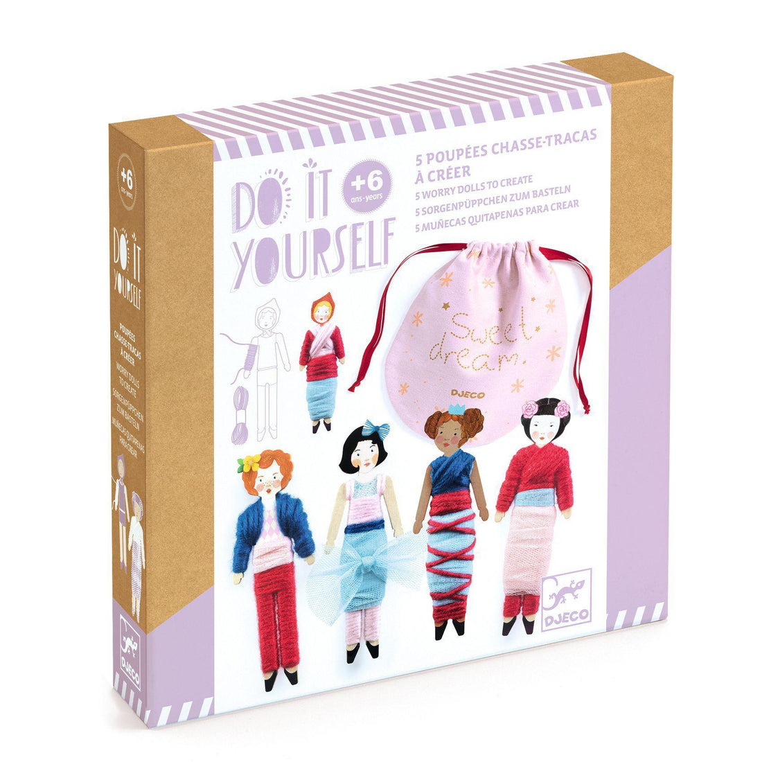DIY Worry Doll Kit