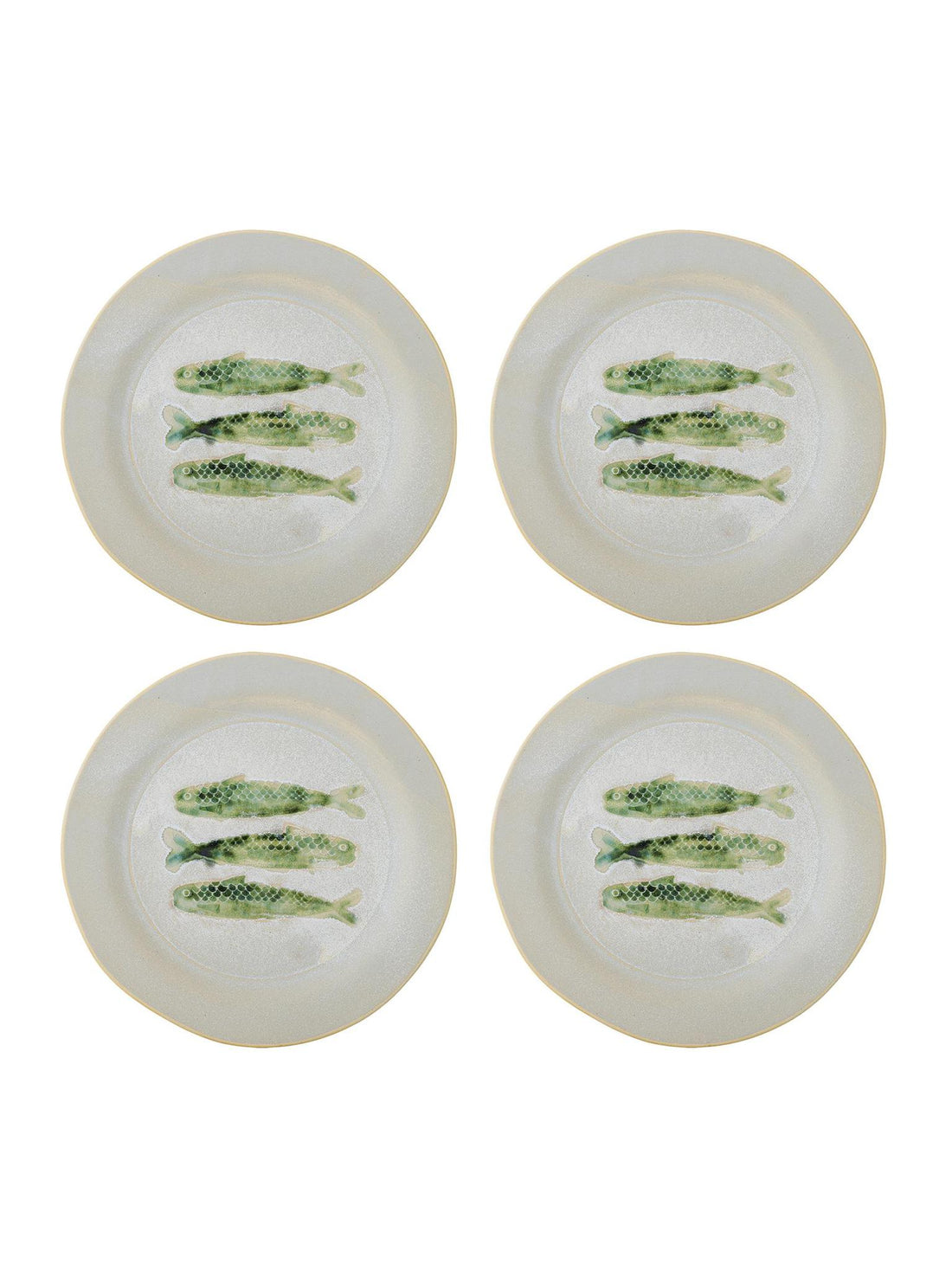 Hadden Plate - Green -Stoneware