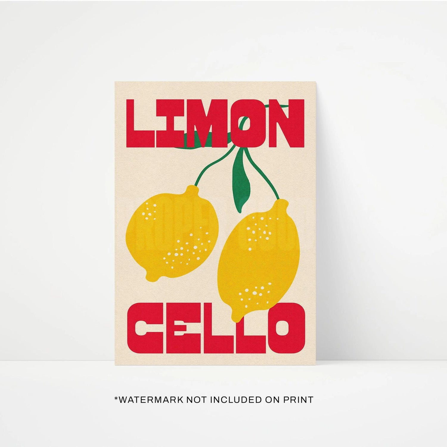 &quot;Limoncello&quot; print