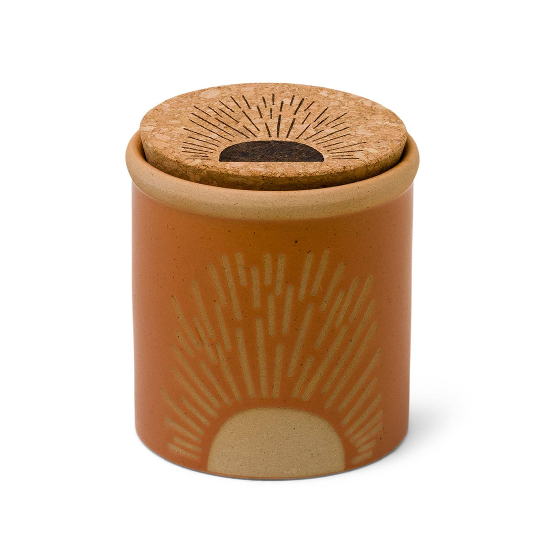 Paddywax Dune Ceramic Candle - Terracotta - Cactus Flower