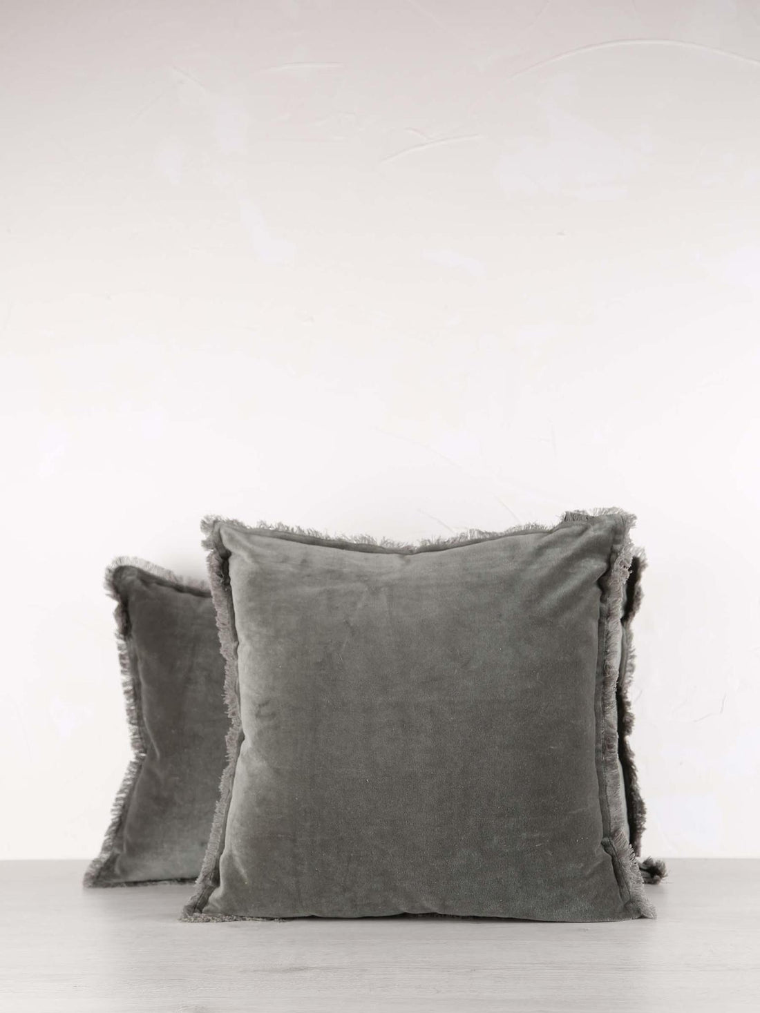 Fara Cushion - Thyme Green - 3 Sizes Available