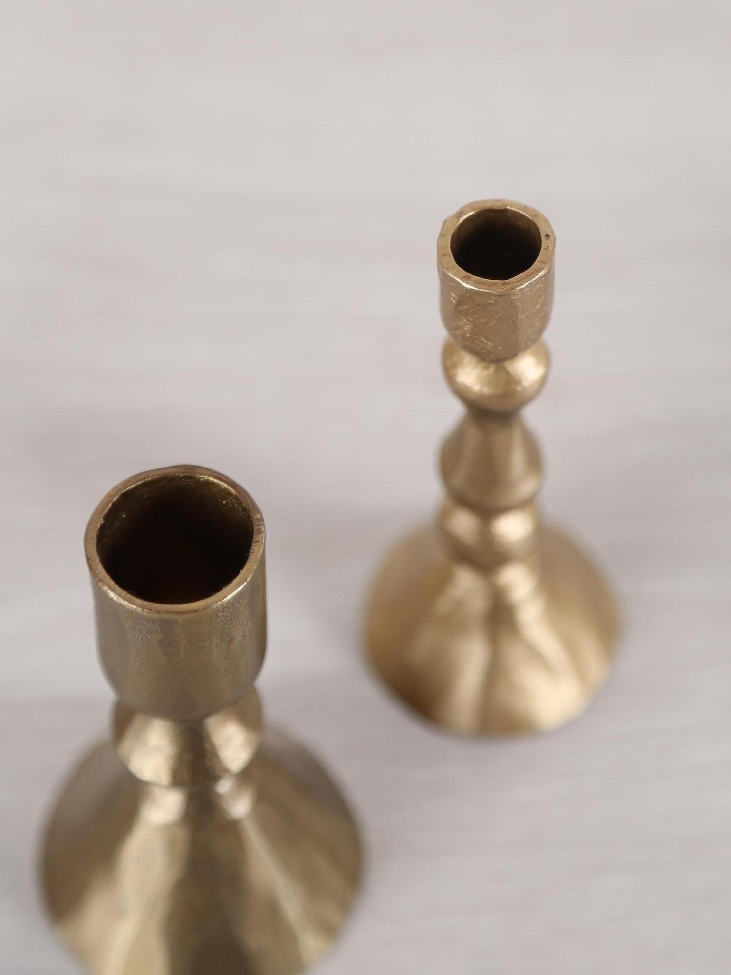 Ingrid candlestick - Brass