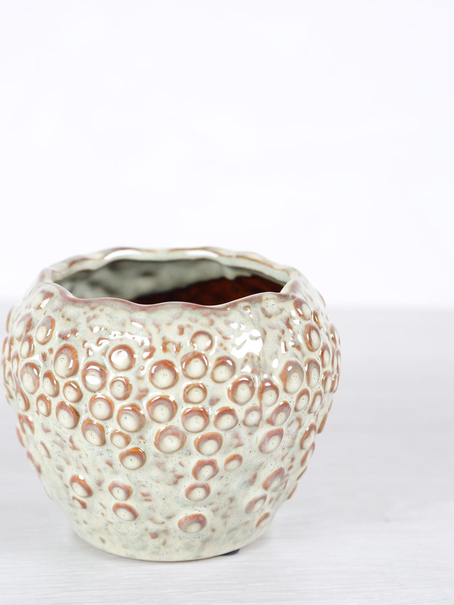 Avis Ceramic Pot - Cream
