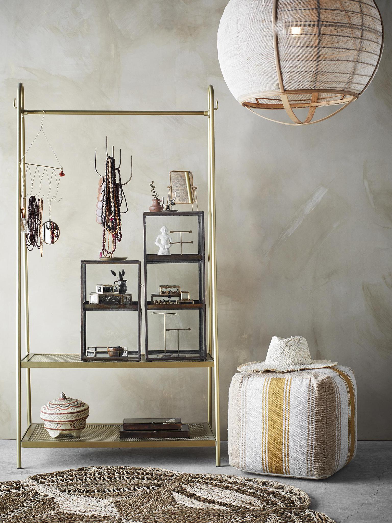 Hand Forged Layered Jewellery Stand - Brass