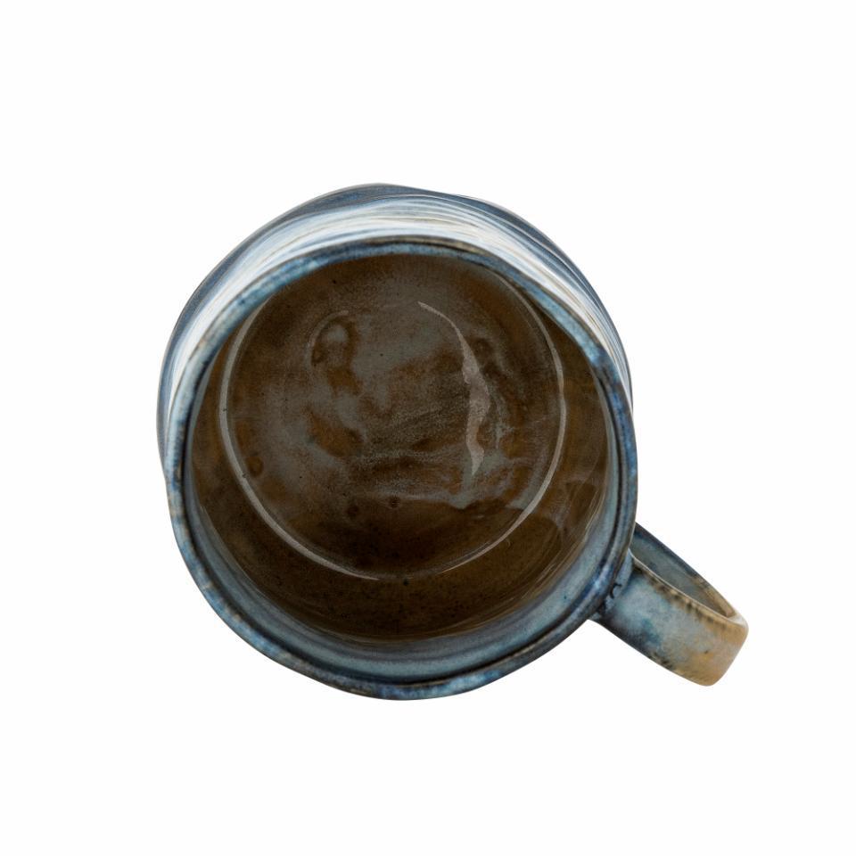 Deana Mug - Multi, Teal Hues - Set Of 4