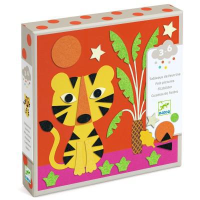 FELT COLLAGE Sweet nature