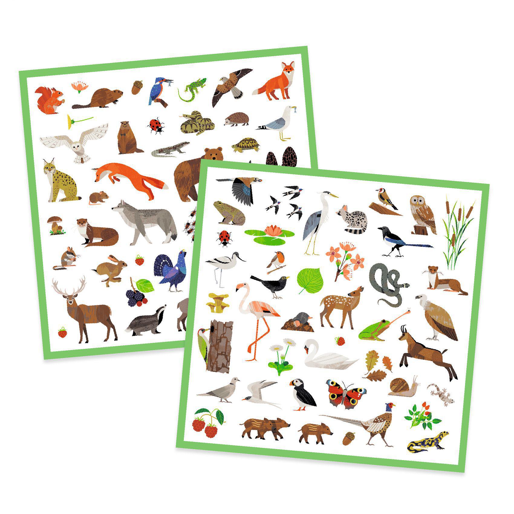 Paper Sticker Pack  - Fauna